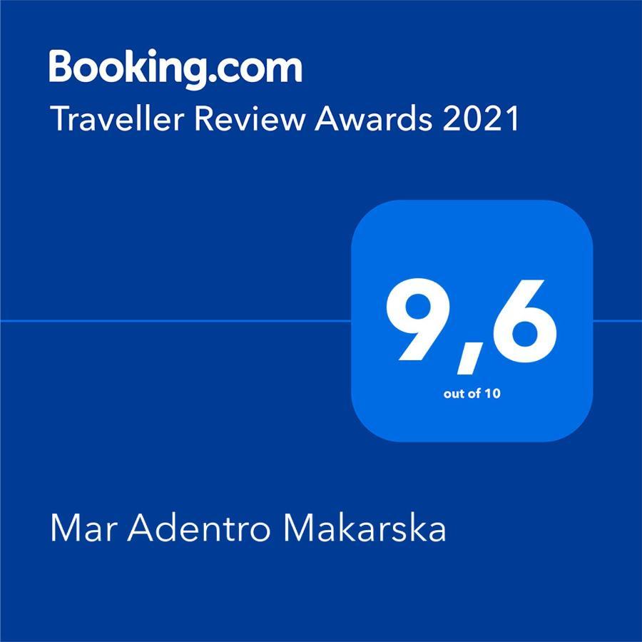 Апартаменты Mar Adentro Макарска Экстерьер фото